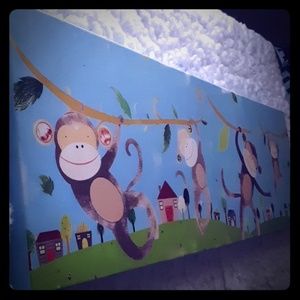 Monkey Wall Art Kids